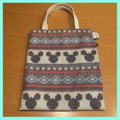 ルートート×ディズニー　ミッキーマウス　ミニトートバッグ【美品】