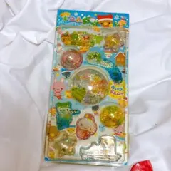 【希少】平成レトロ キラキラ ドームウォーターシール 当時物 平成レトロ シール