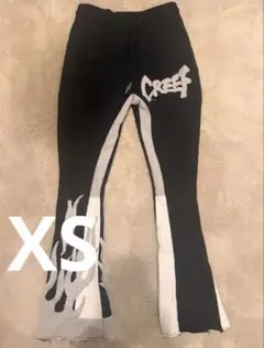 CREEF スウェットパンツ グラデーション ファイヤーパターン S - メルカリ