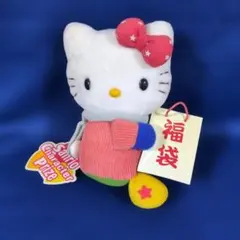 ハローキティ★福袋を持ったぬいぐるみ★2003★サンリオ★アミューズメント景品
