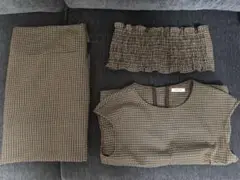 3Pセットワンピース/FWFO184118/ワンピース/O/ポリエステル/