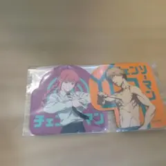 チェンソーマン ステッカー 2枚セット　デンジ　マキマ