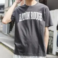 WEGO ウィゴー　Tシャツ M グレー　ビックロゴ