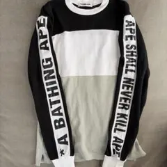 A BATHING APE Tシャツ 長袖 factoryteam〔希少〕 - メルカリ