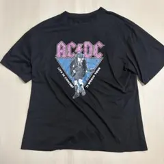 AC/DC バンドTシャツ オーバーサイズ（AKMK奈斯） 黒 1979年ツアーのサムネイル