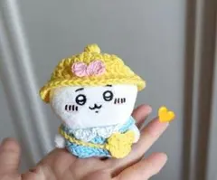 ちいかわ お座りぬいぐるみ 幼稚園 帽子 スモッグ くまさんポシェット風