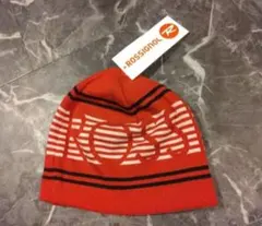 ROSSIGNOL スキー　ニット　帽子　ビーニー レッド