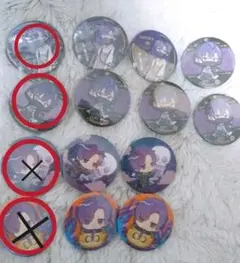 浦島坂田船　ハロパ　缶バッチ　志麻