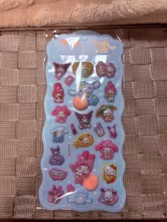 サンリオ クロミ＆マイメロディ ぷっくり3Dシール お尻ぷにぷに