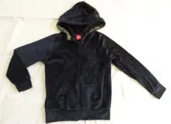 BABYDOLL★ベビードール★ジップアップパーカー★長袖★ベルベット調★130