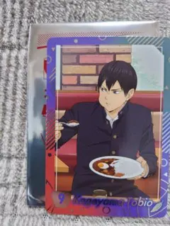 ハイキュー　グッズ⑤　すき家コラボカード　影山