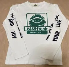 長袖Tシャツ ホワイト Bebe easyfreak