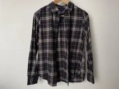 ナノユニバース チェック柄シャツ