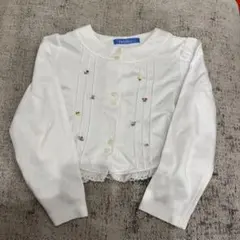 ファミリア　カーディガン　ボレロ　女の子　120
