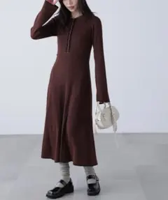 【新品】フリーズマート　ポロニットワンピース