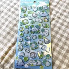 正規品キャンディグリッターステッカー シマエナガ クローバー　ボンドロシール