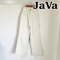JaVa ジャバ　カーブペインターパンツ　ルーズデニムパンツのサムネイル