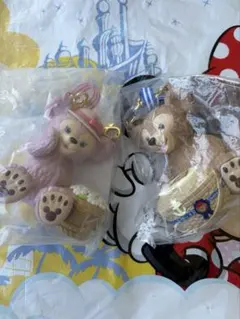 【新品・未使用】ダッフィーとシェリーメイ スーベニアスナックケース