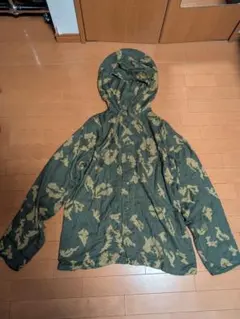 実物 旧ソ連軍 KZS メッシュ 迷彩 スナイパーパーカー上下セット