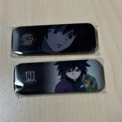 鬼滅の刃 ダイニング レンチキュラー ロング缶バッジ 冨岡義勇 ②