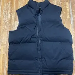 ZARA ブラック ダウンベスト Lサイズ