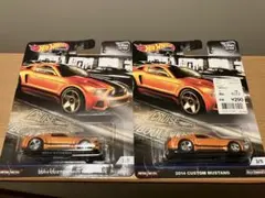 ホットウィール マスタング 2014 2台セット