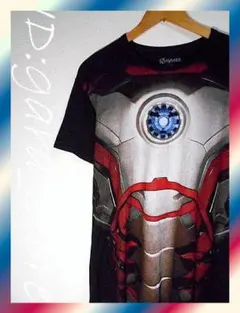 激レア！美麗グラフィック Tシャツ アイアンマン