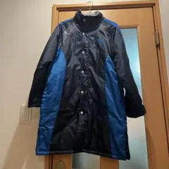 New Balance 中綿コート 黒/青