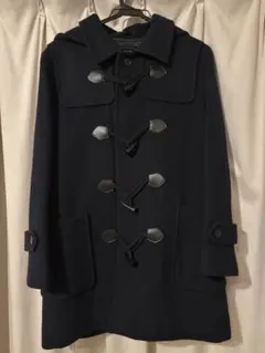 YOUTH ダッフル コート 学生 ネイビー M