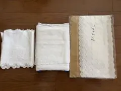 花柄レース生地 3点セット まとめ売り ハンドメイド 手芸素材