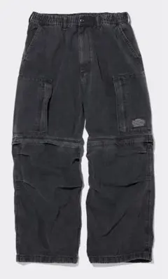 GU × UNDERCOVER デニムコンバーチブルワイドカーゴパンツSサイズのサムネイル