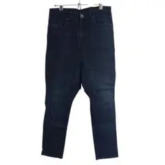 ドクターデニムサルエルスキニーパンツDoyle107 青黒29/32ストレッチのサムネイル