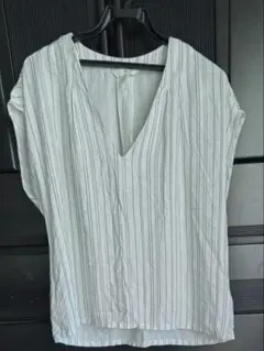 H&M ストライプ柄シャツ