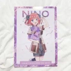 五等分の花嫁 フラワーパーティー クリアファイル 新宿マルイメン 二乃