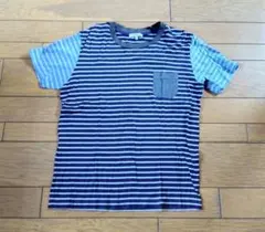 GLOBAL WORK ストライプ Tシャツ Lサイズ