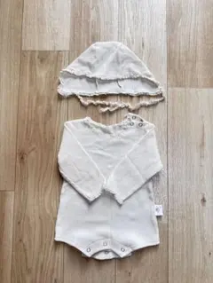 2点セットセレモニードレス　長袖 ロンパース