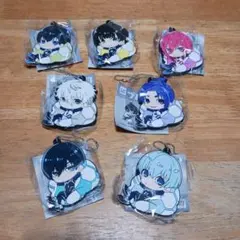 ブルーロック 全7種 ちるこっとラバーキーチェーン 潔 蜂楽 千切 凪 玲王 凛