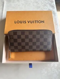 『値下げ可』LOUIS VUITTON ダミエ ジッピーウォレット
