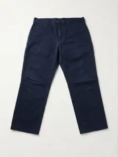 ユニクロ　クロップドチノパン 　ネイビー　w85センチのサムネイル