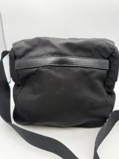 PRADA プラダ テスート ナイロン ショルダーバッグ 黒 三角ロゴ