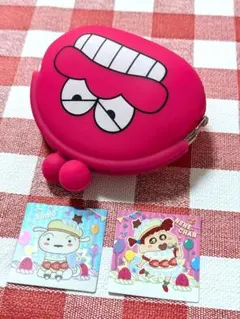 クレヨンしんちゃん シール シロ ねねちゃん ワニ山さんがま口