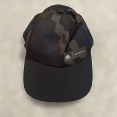 adidas マリメッコ　コラボ　キャップ　青　黒　ブラックのサムネイル