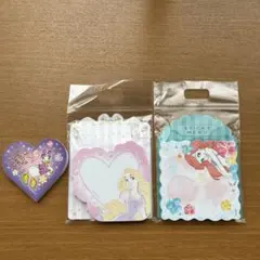 ディズニー付箋・メモ帳セット