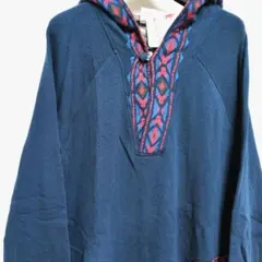 ★新品　ドラッグストアーズ　Fサイズ 　フード付きチュニック　　幾何学