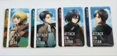 進撃の巨人　ルームキー風カード　セット