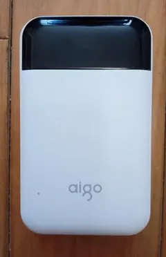 aigo モバイルバッテリー 10000mAh E10000+ ホワイト