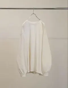 ANCELLM MARBLING MESH LS T-SHIRT(WHITE) - メルカリ