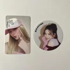 twice strategy サナ　トレカ、ステッカー