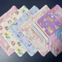 핸드메이드 거즈 손수건 걸즈 세트 ♪
