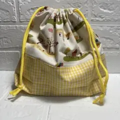 ハンドメイド お弁当袋 動物 アニマル